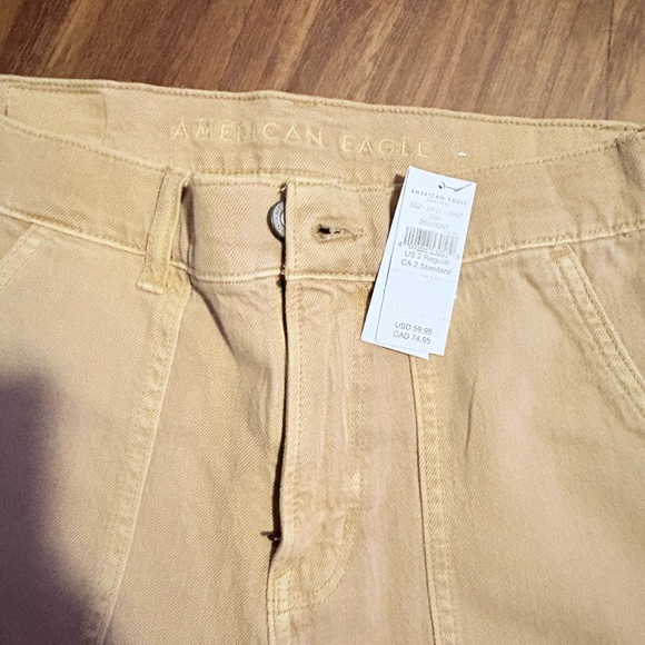 American Eagle Outfitters Denim - American Eagle Outfitters Tan Chinos for Effortless Style